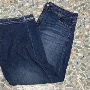 American Eagle Outfitters Blue Flare Jeans